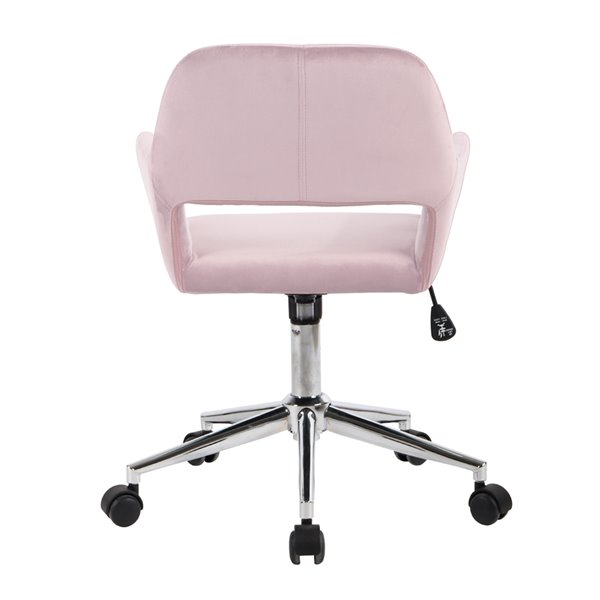 Chaise de bureau réglable moderne de FurnitureR, rosé