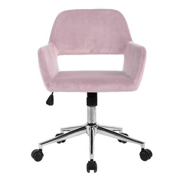 Chaise de bureau réglable moderne de FurnitureR, rosé