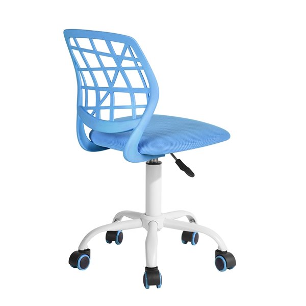 Homycasa Adjustable Office Chair Blue 0100100012139 RONA