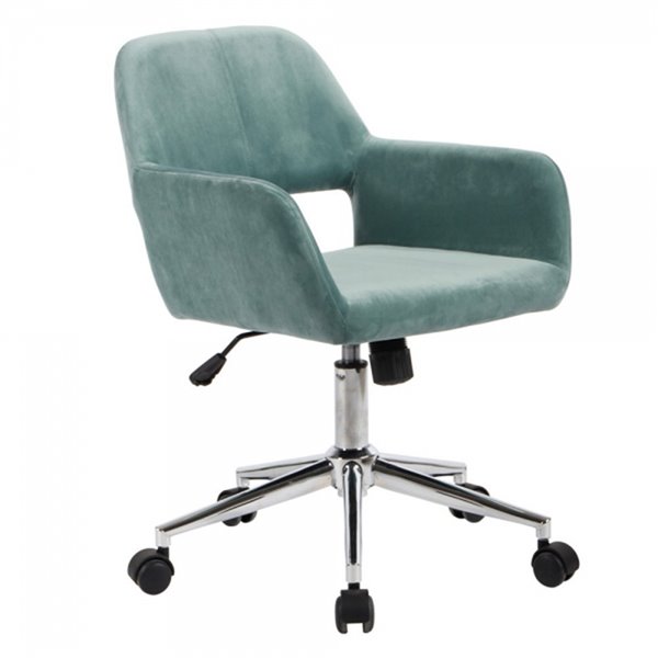 Homy Casa Modern Adjustable Office Chair - Aqua