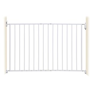 Barrière de sécurité Arizona Extanda de Dreambaby, 44 po x 26,75 po, métal blanc
