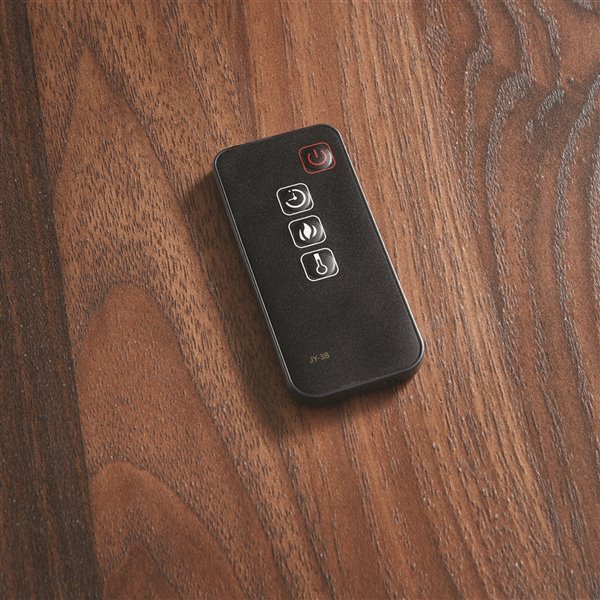 Muskoka Brookfield 59-in Burnished Walnut Media Electric Fireplace