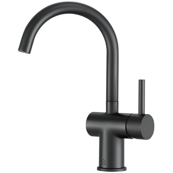 Ancona Aria Single Hole Bathroom Sink Faucet - 1-Handle - Matte Black