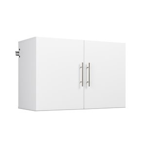Prepac HangUps 36-in White Upper Storage Cabinet