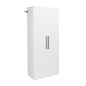 Grande armoire accrochable HangUps de Prepac, 30 po, blanc
