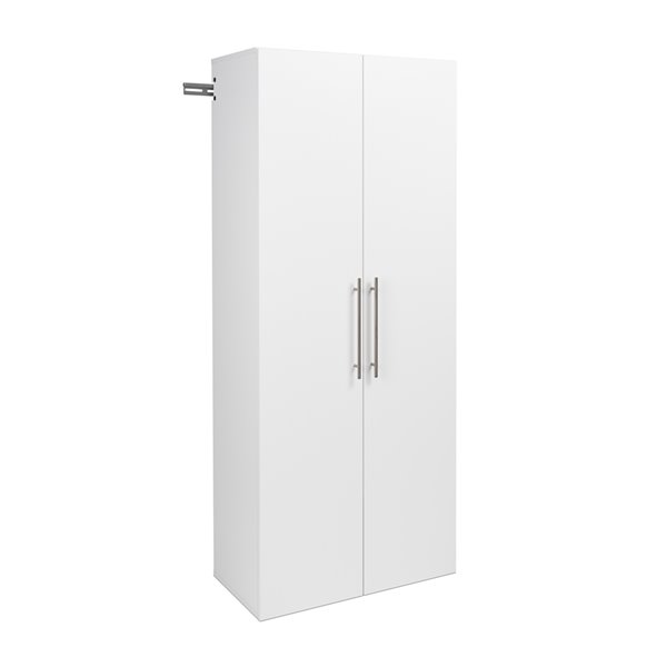 Armoire accrochable HangUps à 6 pièces de prepac, 120 po, blanc