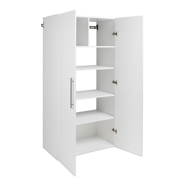 Grande armoire accrochable HangUps de Prepac 36 po blanc