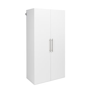 Prepac HangUps 36-in - White Large Storage Cabinet