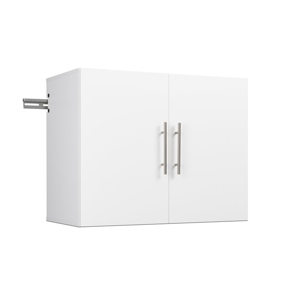 Prepac HangUps 30-in White Upper Storage Cabinet