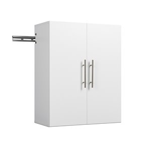 Prepac HangUps Upper Storage Cabinet - 24-in - White