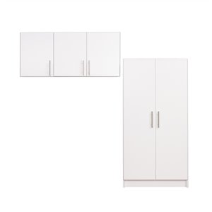 Prepac Elite 2-Piece Storage Set - 86-in - White