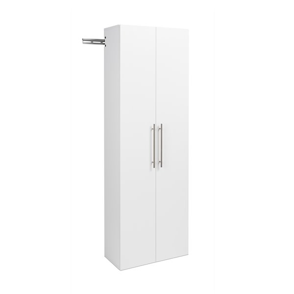 Grande armoire accrochable HangUps de Prepac, 24 po, blanc