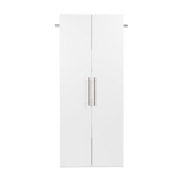 Armoire accrochable HangUps à 3 pièces de Prepac, 90 po, blanc