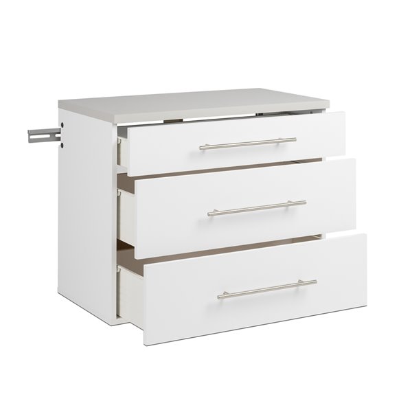 Prepac HangUps 4-Piece Storage Cabinet Set - 60-in - White