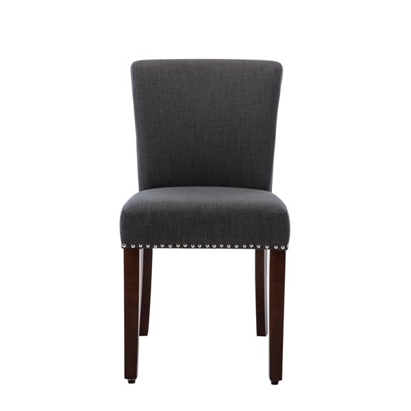 Soho Birkin Dining Chair in Dark Grey - Set of 2