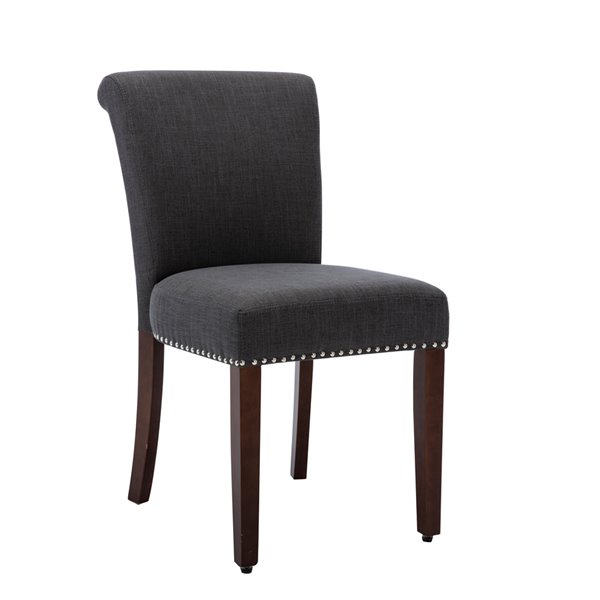 Soho Birkin Dining Chair in Dark Grey - Set of 2