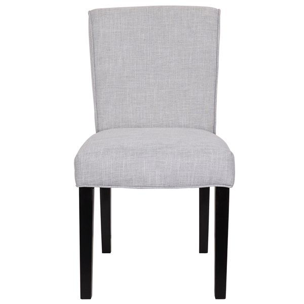 Soho Jasmine Dining Chair in Light Grey - Set of 2