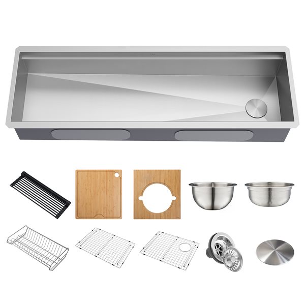 Kraus 57 In Stainless Steel Undermount Single Bowl Sink With   330769031 MainImage 001 L 