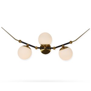VONN Lighting Chianti LED Wall Sconce - 39-in - Antique Brass