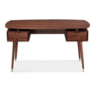 Plata Import Kastro Wood Desk - 30-in x 55-in