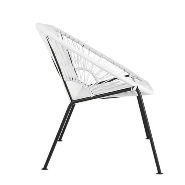 Plata Import  Acapulco Loveseat - White