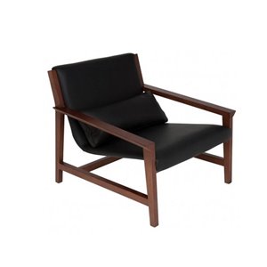 Plata Import Bibi Lounge Chair - Black