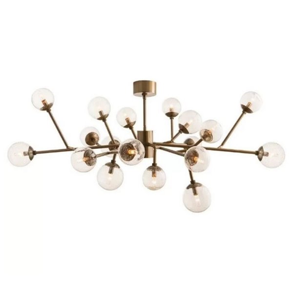 Plata Import Kingston Elegant Chandelier Gold P0021 RONA