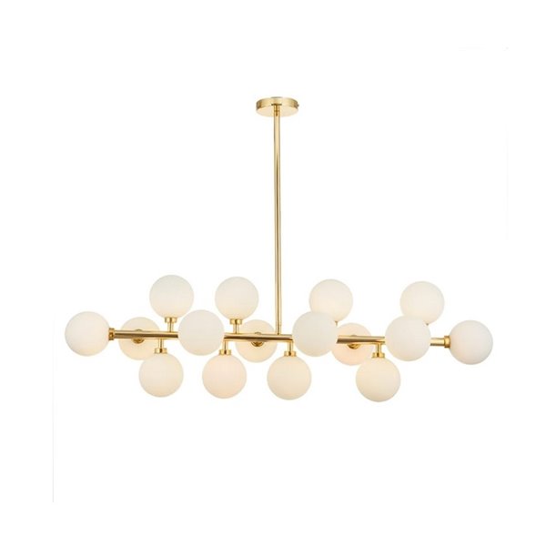 Plata Import Sweden Chandelier - Gold