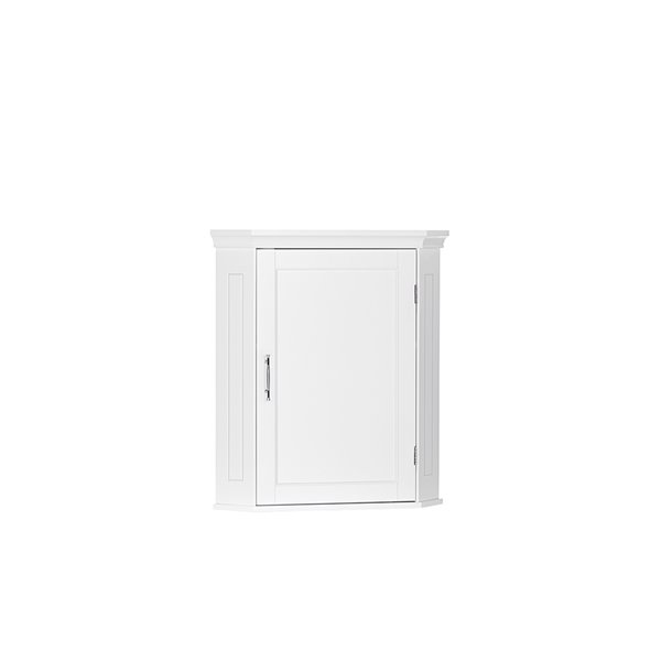 RiverRidge Home Somerset Corner Wall Cabinet - White