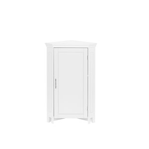 RiverRidge Home Somerset Single Door Corner Cabinet - White