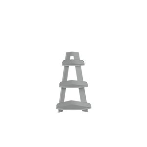 RiverRidge Home Amery Corner Ladder Wall Shelf - Grey