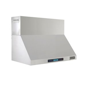 Hotte de cuisine murale  Professional de KUCHT avec conduit, 900 PCM, 36 po, acier inoxydable