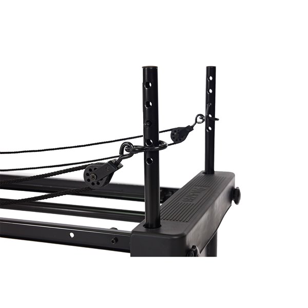 AeroPilates Reformer Plus 5 Cord w/ DVD's Pull Up Bar and Rebounder with  Albany Irvin 