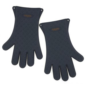 Mr. Bar-B-Q  Premium Silicone Gloves- 2 Pieces - Black