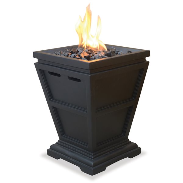 Endless Summer Lp Gas Outdoor Small, Endless Summer 29 In Square Wood Burning Fire Pit
