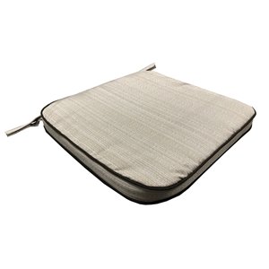 Oakland Living  Patio Chair Cushion - 19-in x 20-in - Off-White