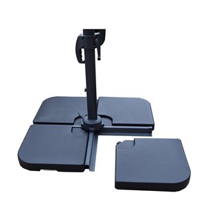 Oakland Living Weights for Umbrella Stand - 4 Pieces - Black