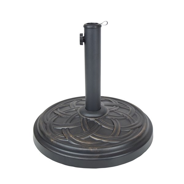 Oakland Living Cast Iron Umbrella Stand - Stone 4235-US33-AB | RONA