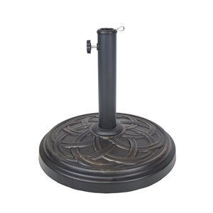 Oakland Living Cast Iron Umbrella Stand - Stone