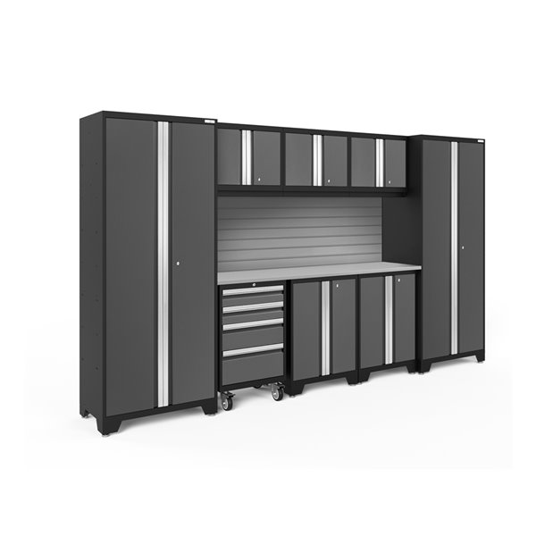 NewAge Products Bold Series Cabinet - Steel - Capacity of 3700 lb - Set ...