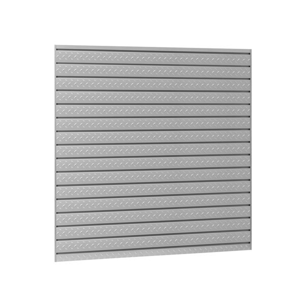 New Age Products Pro Series Slatwall Steel 16sq. ft. Set of 4