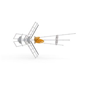 Antenne extérieure Televes DAT Boss Mix UHF/VHF HDTV, filtre LTE, argent