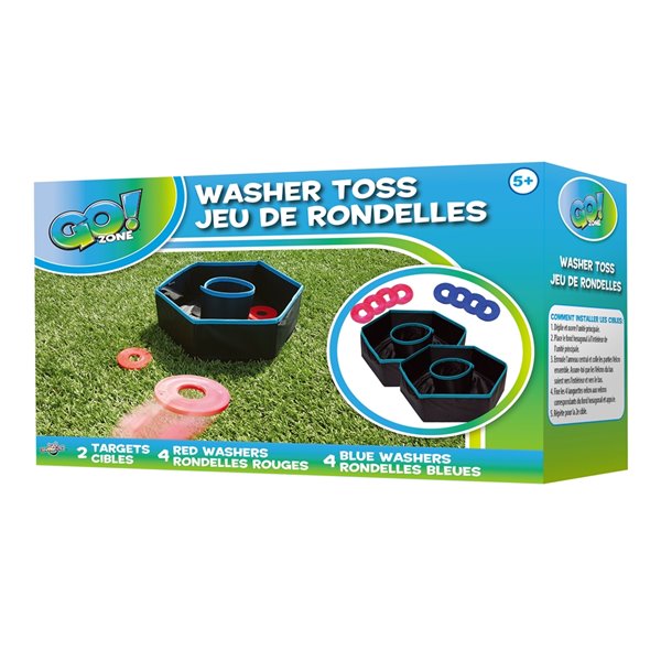 Image of Go! Zone | Outdoor Washer Toss Party Game | Rona
