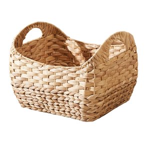 Vifah Amelia Stackable Grocery Basket - Rectangular - Water Hyacinth - Set of 3