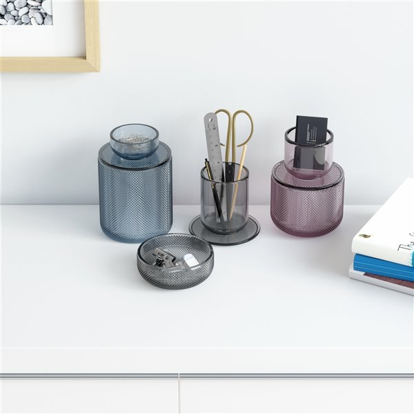 Umbra Allira Small Organizer - Smoke