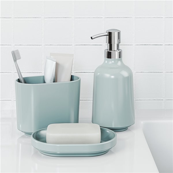 Umbra Step Soap Platic Pump - Blue