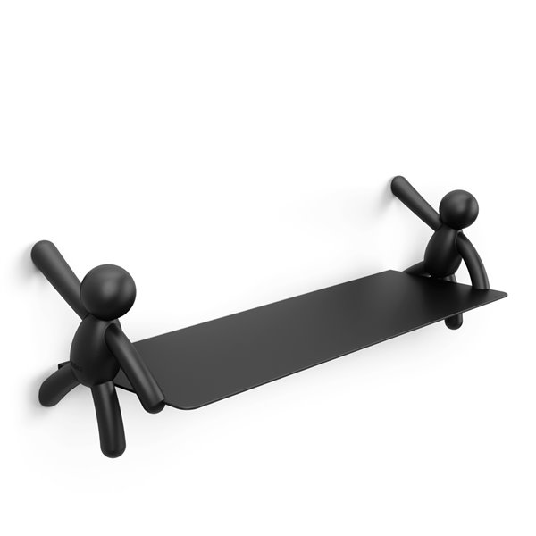 Étagère murale Buddy de Umbra, 46 cm, noir