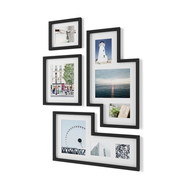 Umbra Mingle Gallery Picture Frame Set - Black