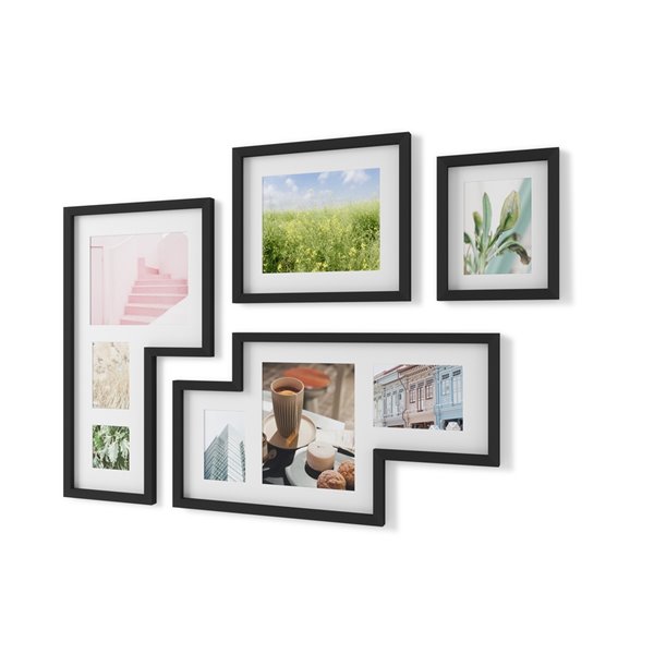 Umbra Mingle Gallery Picture Frame Set - Black