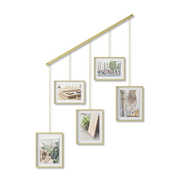 Umbra Exhibit Gallery Picture Frame Set - Gold